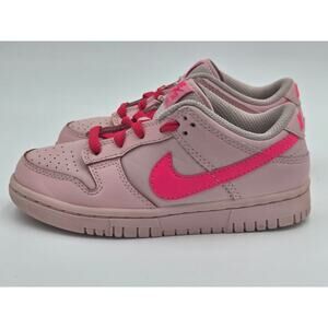 Nike SB Dunk Low GS DH9756-061 Pink Foam and Hyper Pink Youth Skate Shoes Sz1.5Y